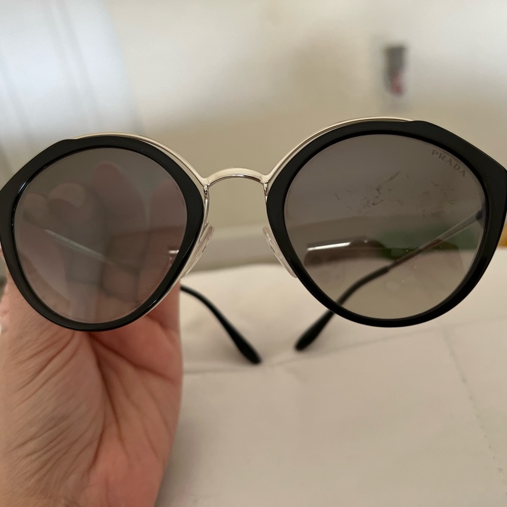 Prada Sunglasses Women Black/White